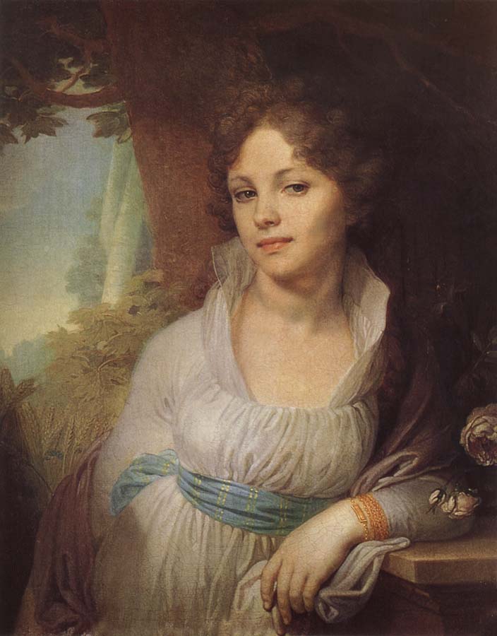 Vladimir Borovikovsky Portrait of Maria Lopoukhina